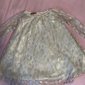 Girls gold dress from Pippa & Julie size 6x